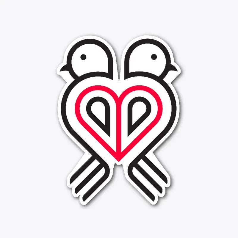 Love birds symbol 